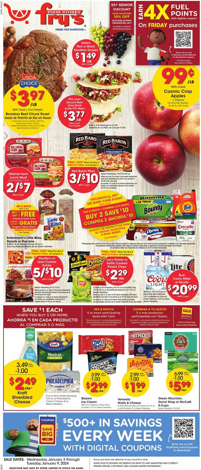 Catalogue Fry’s from 01/03/2024