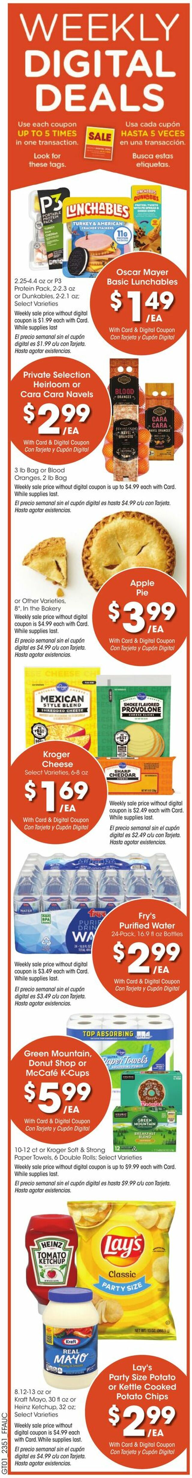 Catalogue Fry’s from 01/17/2024