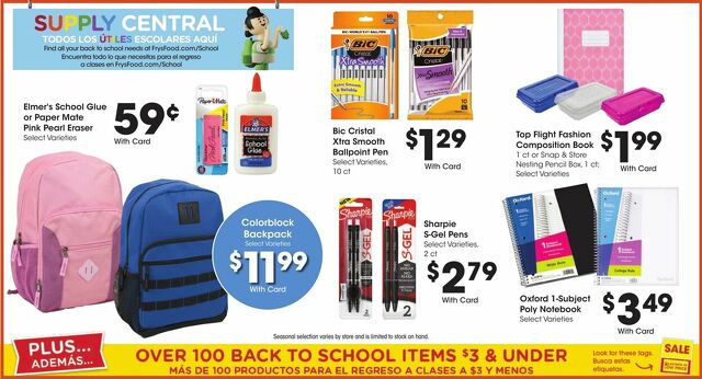 Catalogue Fry’s from 07/24/2024