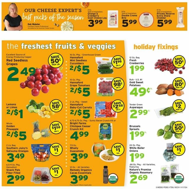 Catalogue Hannaford from 11/17/2024