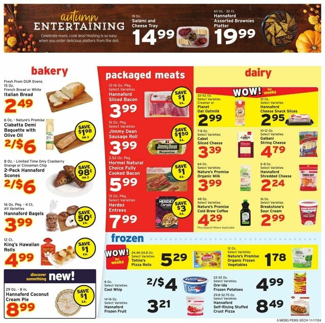 Catalogue Hannaford from 11/17/2024