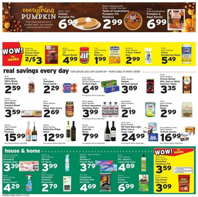 Catalogue Hannaford from 11/17/2024