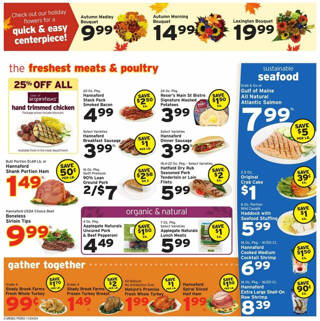 Catalogue Hannaford from 11/24/2024