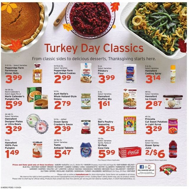 Catalogue Hannaford from 11/24/2024