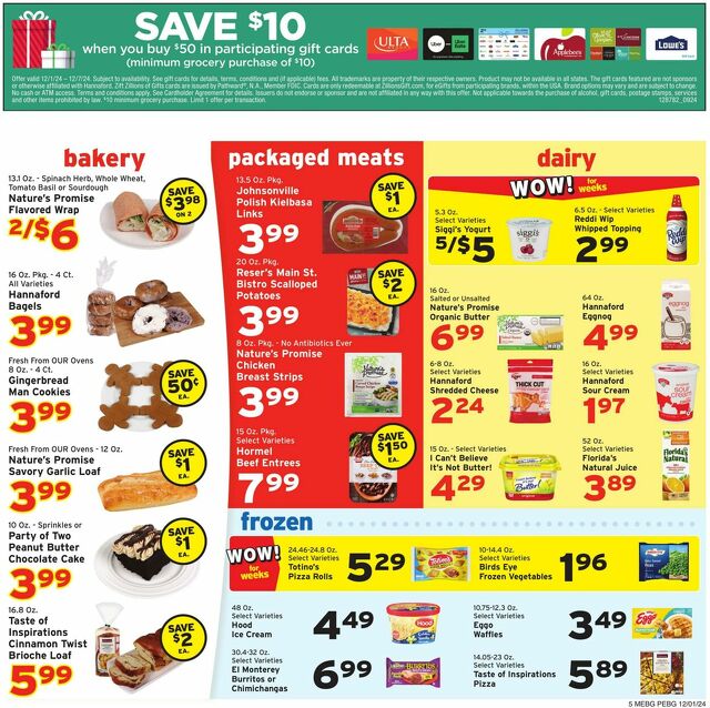 Catalogue Hannaford from 12/01/2024