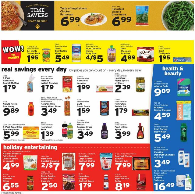 Catalogue Hannaford from 12/01/2024