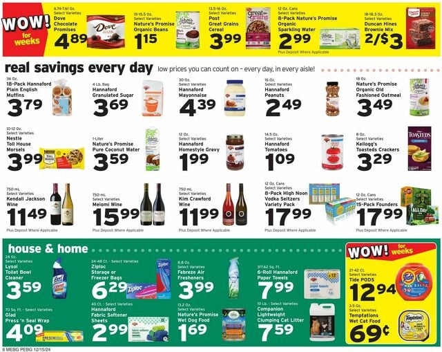 Catalogue Hannaford from 12/15/2024