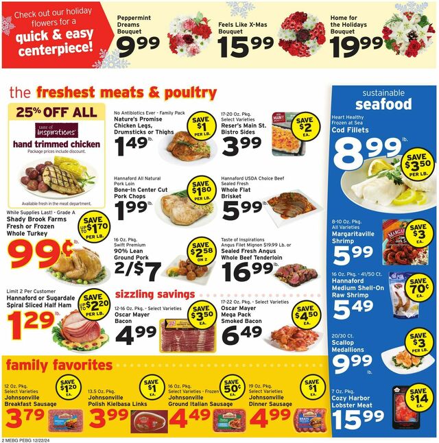 Catalogue Hannaford from 12/22/2024