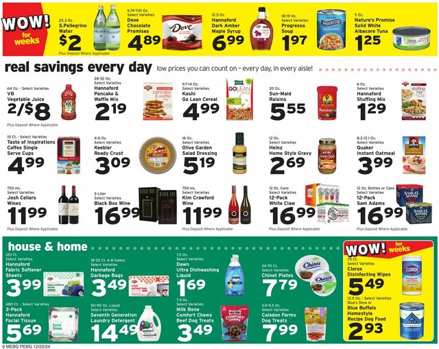 Catalogue Hannaford from 12/22/2024