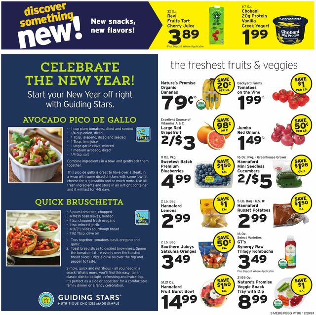 Catalogue Hannaford from 12/29/2024