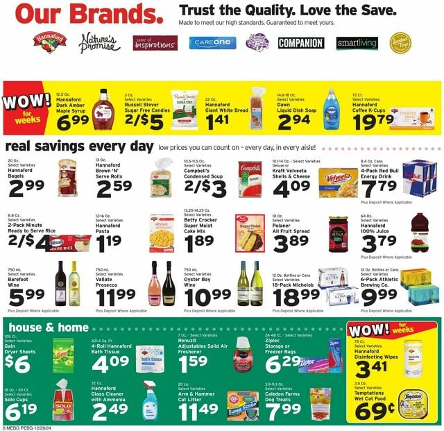 Catalogue Hannaford from 12/29/2024