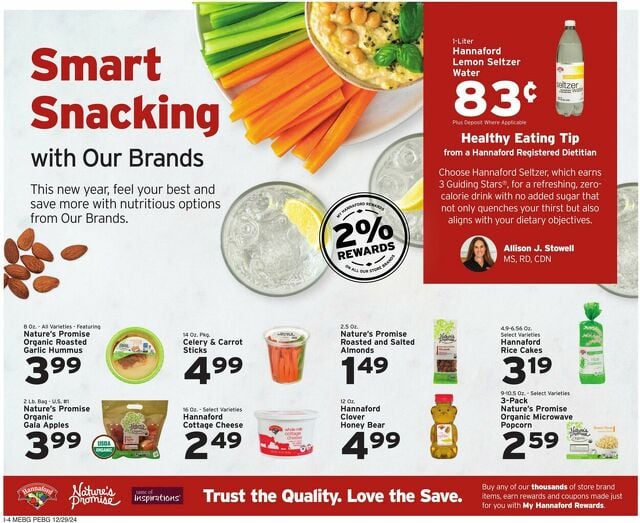 Catalogue Hannaford from 12/29/2024