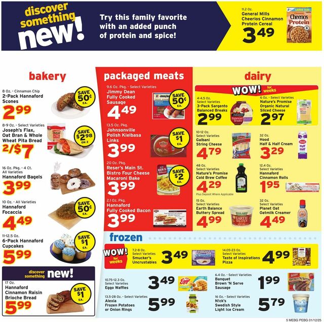 Catalogue Hannaford from 01/12/2025