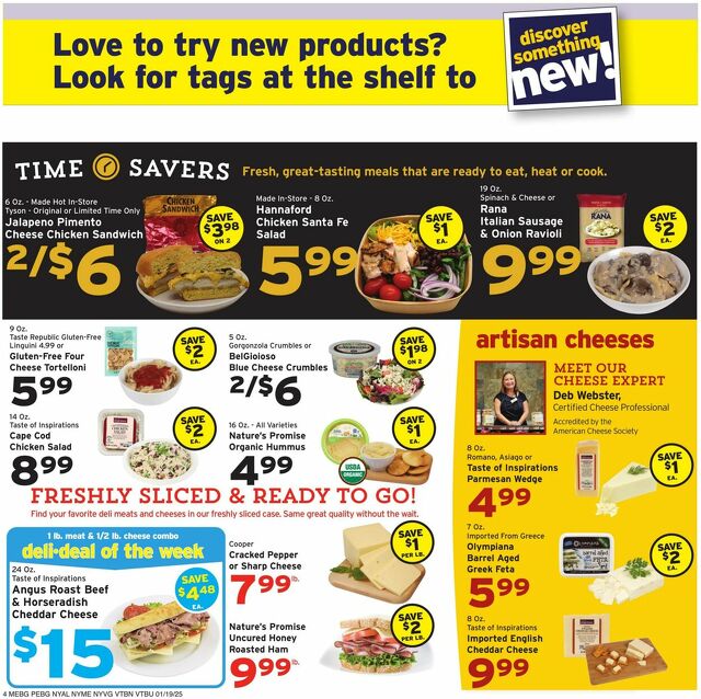 Catalogue Hannaford from 01/19/2025