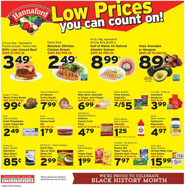 Catalogue Hannaford from 02/02/2025