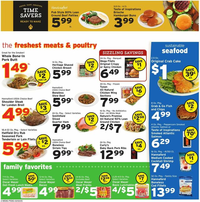 Catalogue Hannaford from 02/02/2025