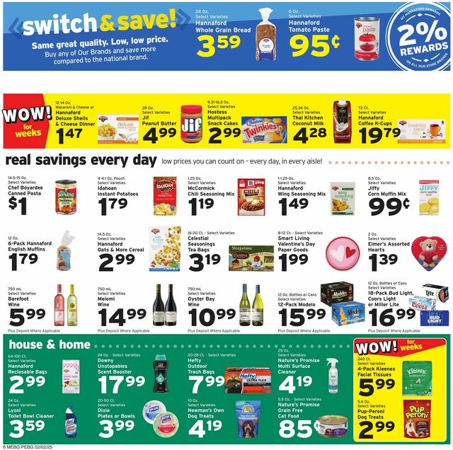 Catalogue Hannaford from 02/02/2025