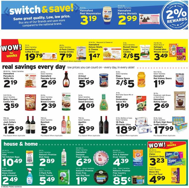 Catalogue Hannaford from 02/09/2025