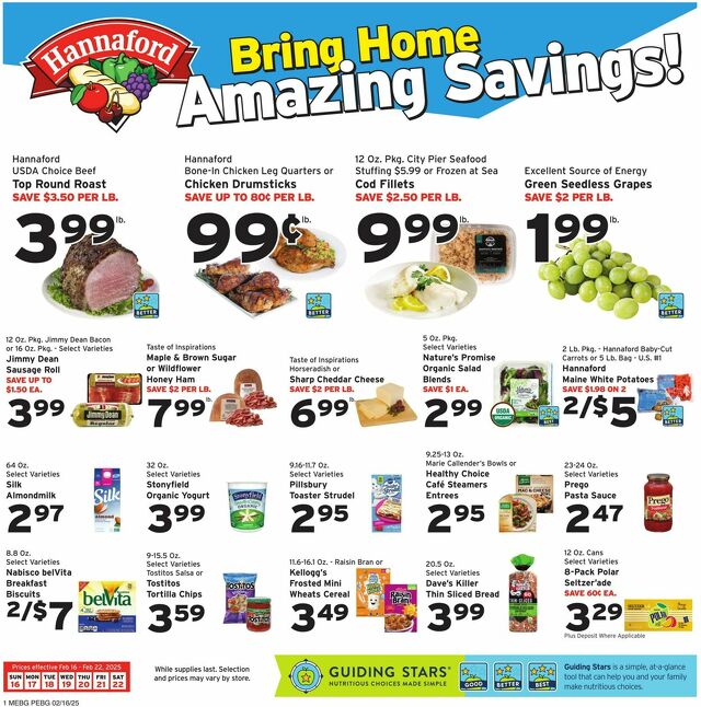 Catalogue Hannaford from 02/16/2025