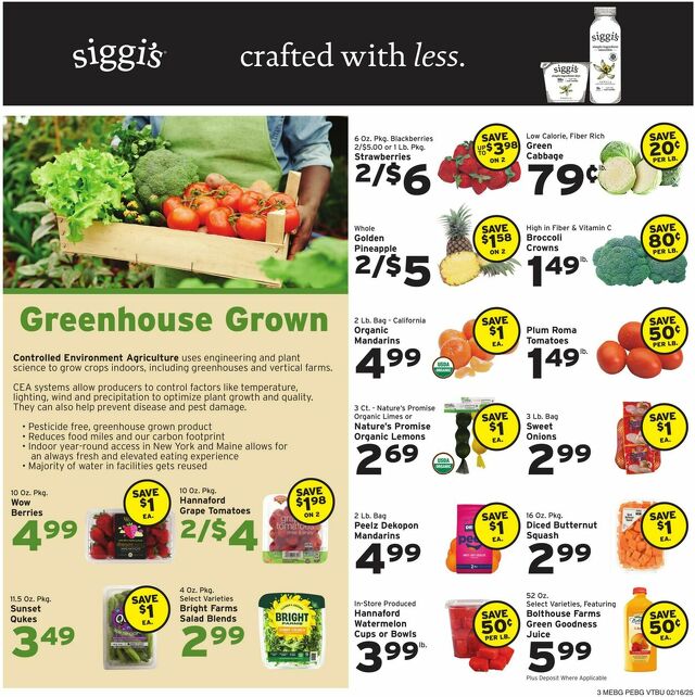 Catalogue Hannaford from 02/16/2025