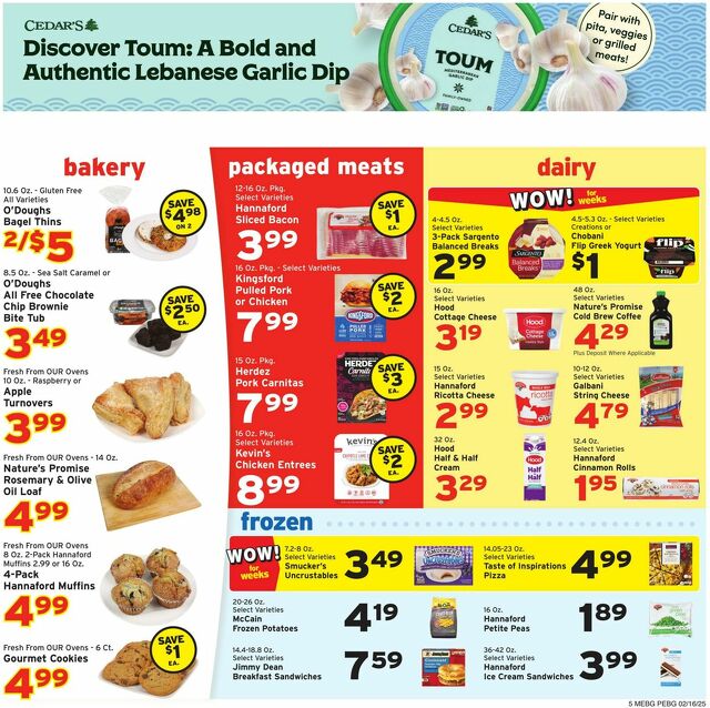 Catalogue Hannaford from 02/16/2025