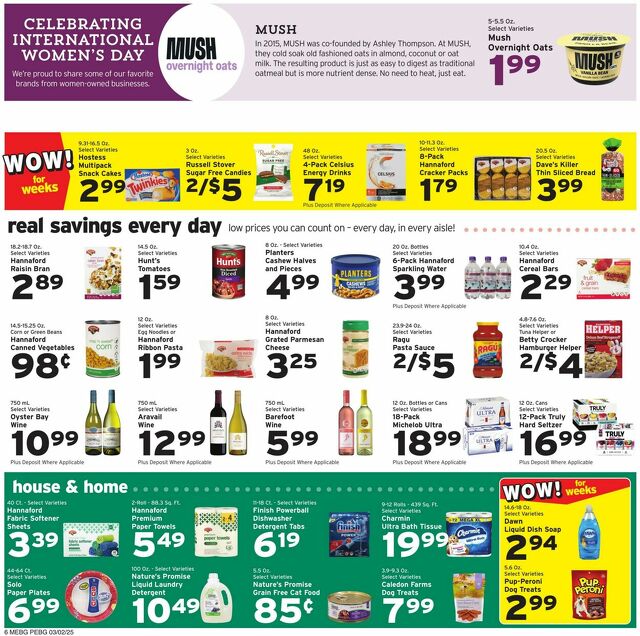 Catalogue Hannaford from 03/02/2025