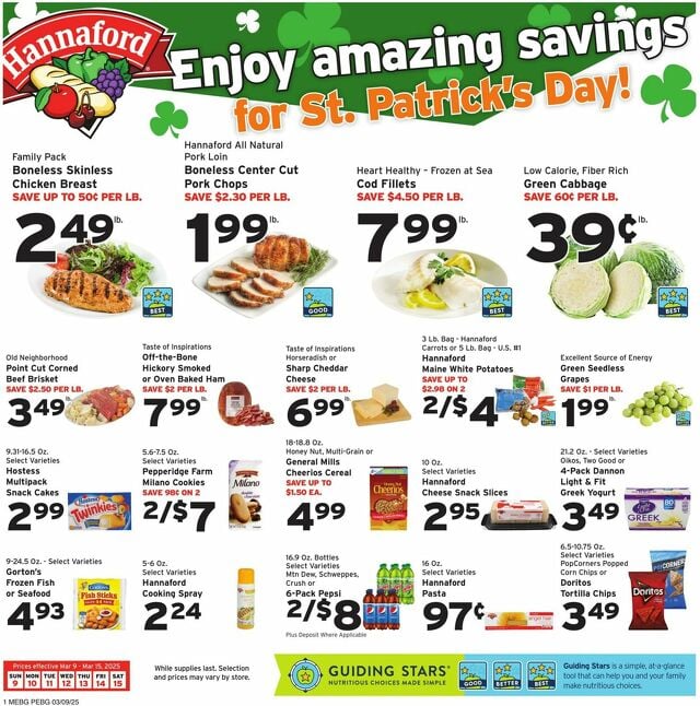 Catalogue Hannaford from 03/09/2025