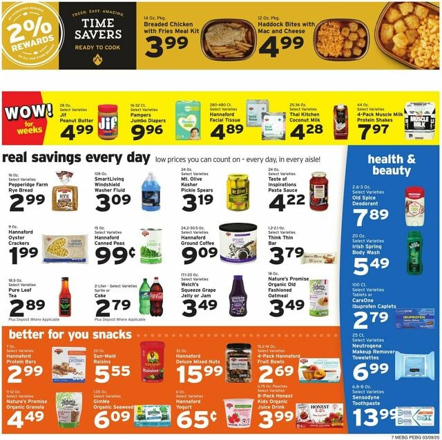 Catalogue Hannaford from 03/09/2025