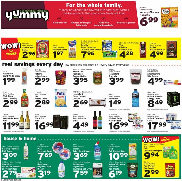 Catalogue Hannaford from 03/23/2025