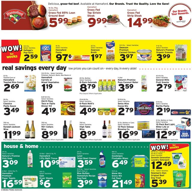 Catalogue Hannaford from 05/04/2025