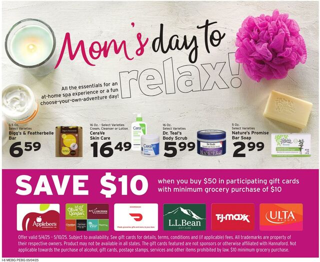 Catalogue Hannaford from 05/04/2025