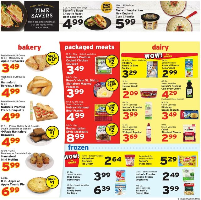 Catalogue Hannaford from 05/11/2025