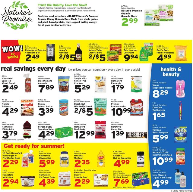 Catalogue Hannaford from 05/11/2025