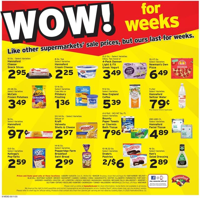 Catalogue Hannaford from 05/11/2025