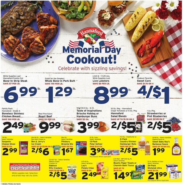 Catalogue Hannaford from 05/18/2025