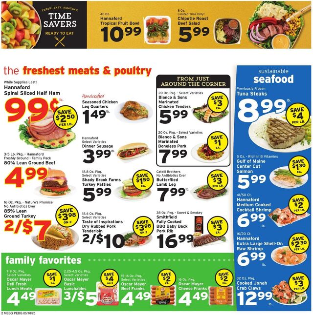 Catalogue Hannaford from 05/18/2025