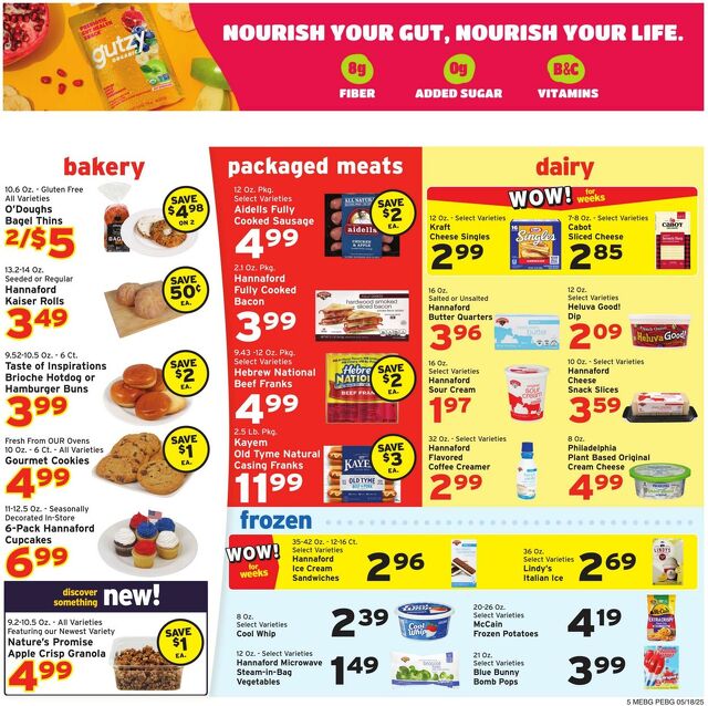 Catalogue Hannaford from 05/18/2025