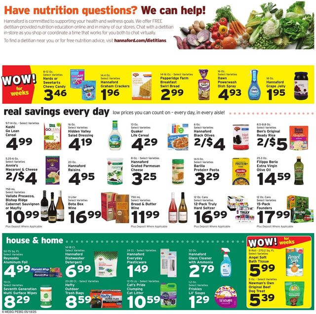 Catalogue Hannaford from 05/18/2025