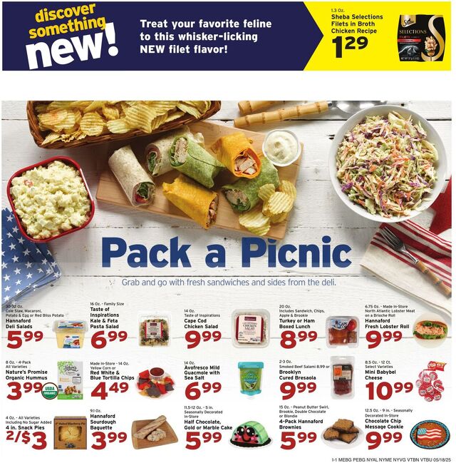 Catalogue Hannaford from 05/18/2025