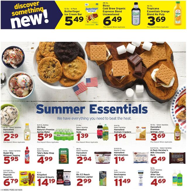 Catalogue Hannaford from 05/18/2025