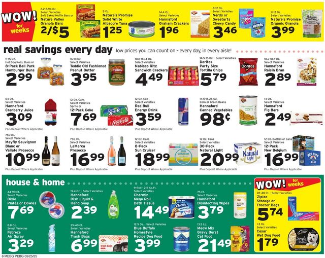 Catalogue Hannaford from 05/25/2025