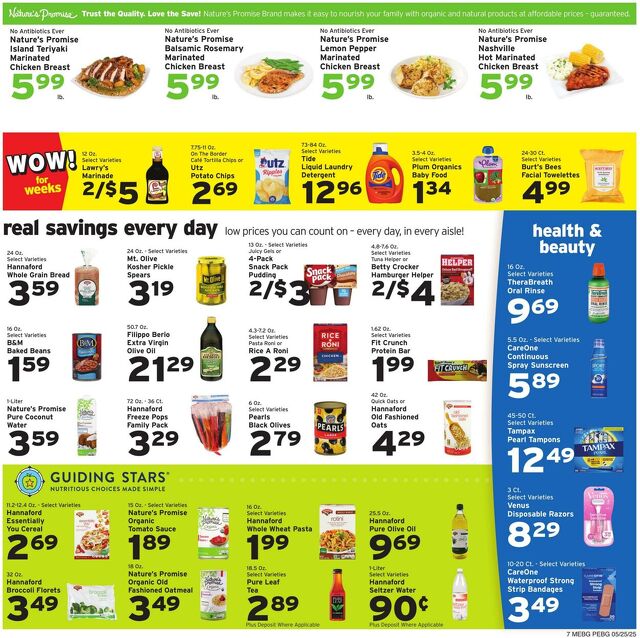Catalogue Hannaford from 05/25/2025