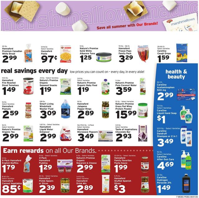 Catalogue Hannaford from 06/01/2025