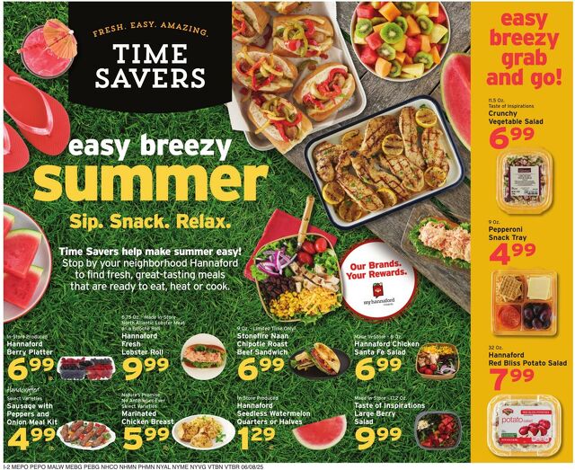 Catalogue Hannaford from 06/08/2025