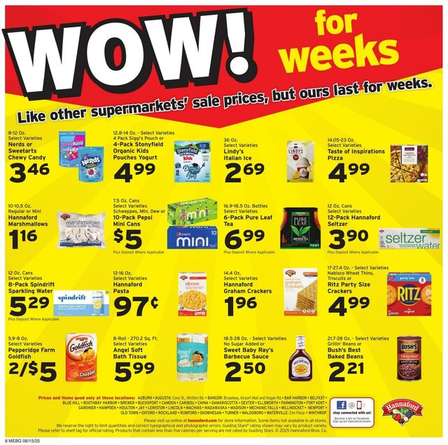 Catalogue Hannaford from 06/15/2025
