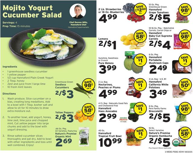 Catalogue Hannaford from 06/22/2025