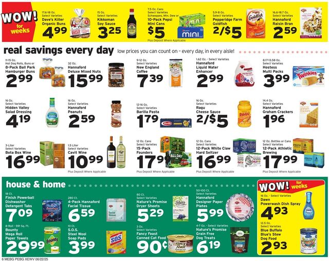 Catalogue Hannaford from 06/22/2025