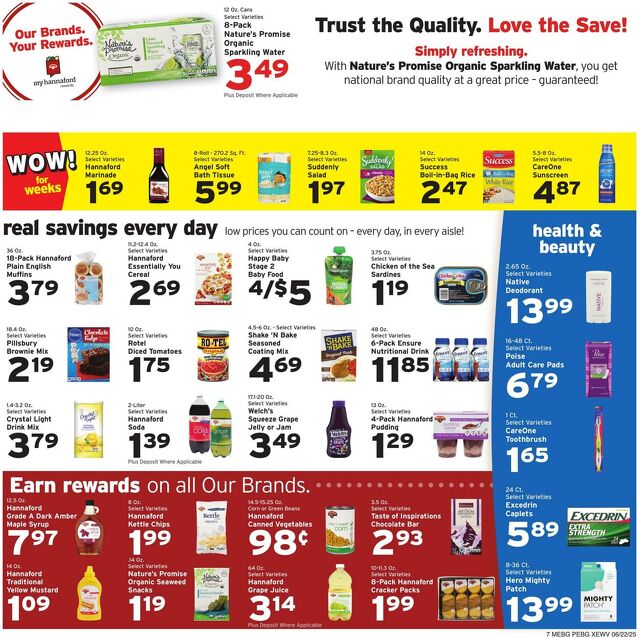 Catalogue Hannaford from 06/22/2025