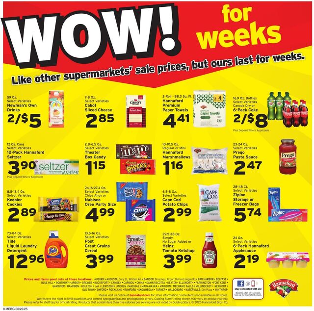 Catalogue Hannaford from 06/22/2025