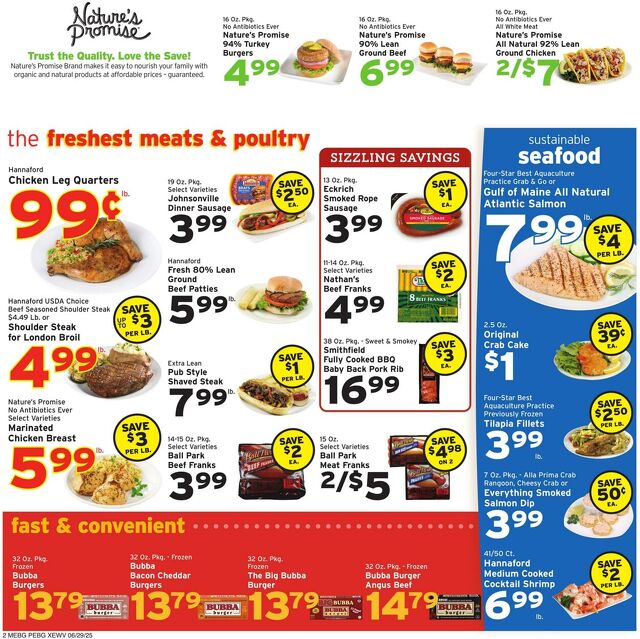 Catalogue Hannaford from 06/29/2025